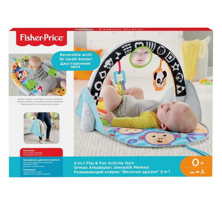 Mattel FXC14 Развивающий коврик Mattel Fisher-Price 2-в-1