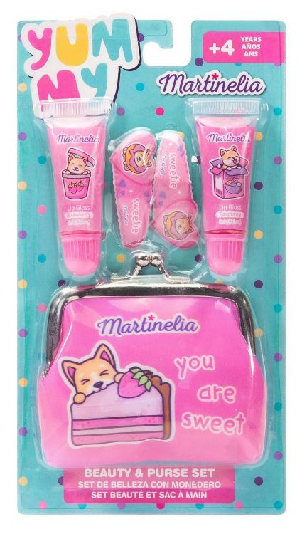 Martinelia 11920 Набор косметики для девочек Martinelia Yummy, с кошельком