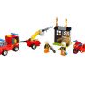 Lego Juniors 10740 Конструктор Лего Джуниорс Чемоданчик «Пожарная команда», 110 деталей