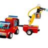 Lego Juniors 10740 Конструктор Лего Джуниорс Чемоданчик «Пожарная команда», 110 деталей