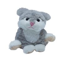Мягкая игрушка Teddykompaniet заяц, серый, 17 см