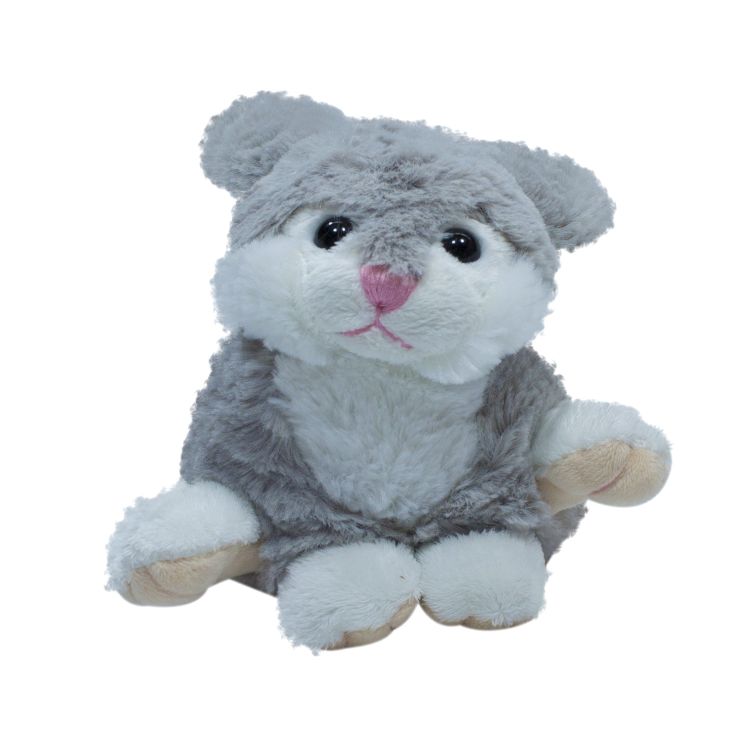 Мягкая игрушка Teddykompaniet заяц, серый, 17 см