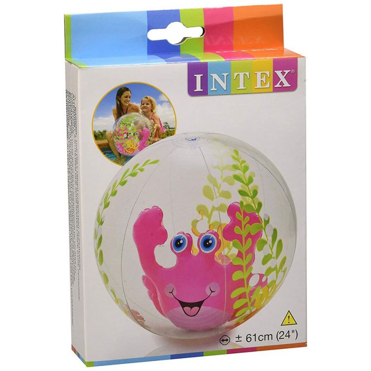 Intex 58031 Мяч надувной Аквариум, 61 см