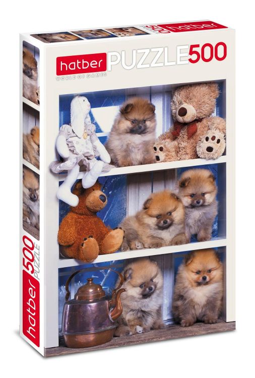 Hatber 500ПЗ2-18308 Пазл Hatber Пушистые друзья 500 элементов 330х480мм Hatber 500ПЗ2-18308 Пазл Hatber Пушистые друзья 500 элементов 330х480мм
