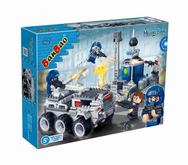 Banbao 6209 Конструктор Банбао Сражение, 328 деталей