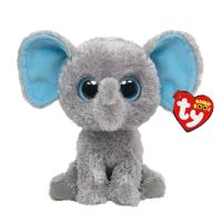 TY 36035 Beanie Boo's Мягкая игрушка Слоненок Peanut, 15 см