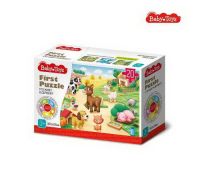 Десятое королевство 04189ДК Пазл Десятое королевство Baby Toys First Puzzle Кто живет в Деревне 20 элементов