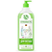 SYNERGETIC 103102 Гель для мытья посуды SYNERGETIC Яблоко 1л