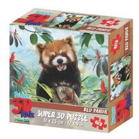 Prime 3D 13550-SBM Пазл 3D 63 Красная панда