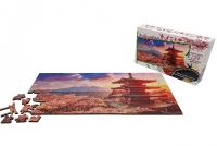 Нескучные игры 8275 Пазл Travel Collection гора Фудзияма,  фигурный, деревянный, 129 деталей