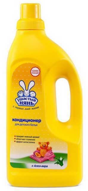 Ушастый нянь 03047К Кондиционер Ушастый нянь с алоэ вера для детского белья 1,2л Ушастый нянь 03047К Кондиционер Ушастый нянь с алоэ вера для детского белья 1,2л