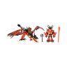 Spin Master 66621 Dragons 3 Дракон с подвижными крыльями и фигуркой викинга, Кривоклык и Сморкала