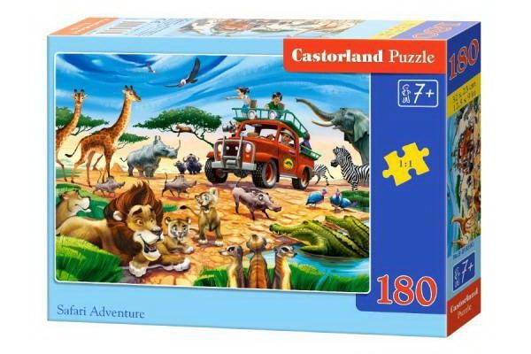 Castorland В-018390 Пазл Castorland 180 деталей Сафари Castorland В-018390 Пазл Castorland 180 деталей Сафари