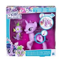 Hasbro C0718 MLP Пони интерактивная "Сияние Магия дружбы" Поющая Твайлайт Спаркл и Спайк