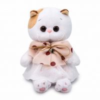 BUDI BASA LB-054 Мягкая игрушка BUDI BASA Кошка BABY Ли-Ли BABY в платье с бантом 20 см