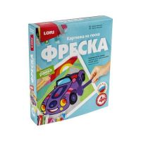 LORI Кп-058 Фреска. Картина из песка "Машинка"