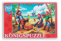 Konigspuzzle ПК260-5860 Пазл Остров пиратов, 260 элементов