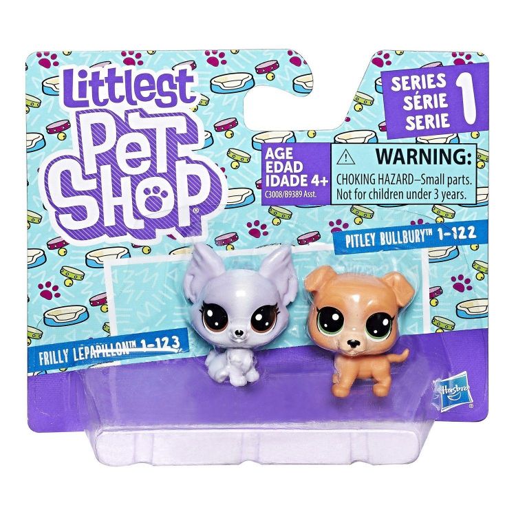 Hasbro C3008 LPS S1 Пара мини-петшопов Собачки