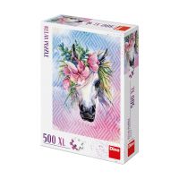 Dino 514034 Пазл XL Единорог, 500 элементов