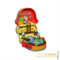 Jakks 56778 Набор "Маленький Домик с мини фигуркой Папы Смурфа"