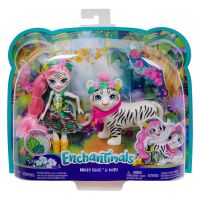 Mattel GFN57 Энчантималс Кукла Тэдли Тигр и ее большой друг Китти