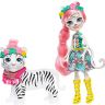 Mattel GFN57 Энчантималс Кукла Тэдли Тигр и ее большой друг Китти