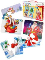 Bright Kids ИН-9079 Развивающий пазлы Bright Kids Рыжий кот В гостях у ёлочки