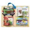 Melissa&Doug 9540 Доска с замочками "Первые навыки"