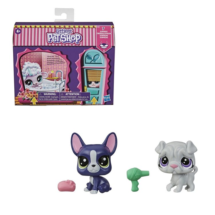 Hasbro E7430 LPS Игровой набор Груминг-салон для 2 петов в непрозрачной упаковке (cюрприз)