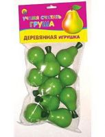 Рыжий Кот ИД-5925 Игрушка деревянная. Учимся считать "Груши"
