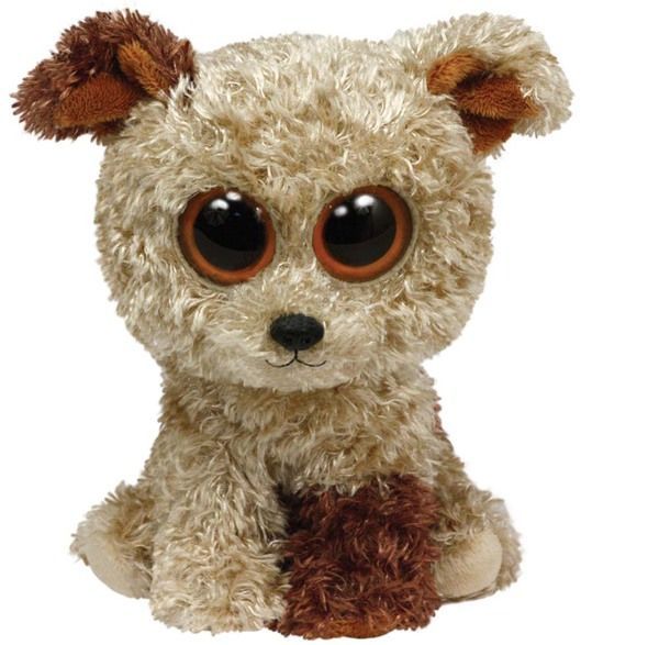 TY 36087 Beanie Boo's Мягкая игрушка Щенок Rootbeer, 15 см