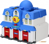 Robocar POLI 83304 Штаб-квартира 2.0 (фигурка Джин в комплекте)