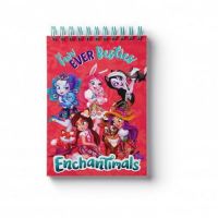 CENTRUM 88765 Блокнот CENTRUM Enchantimals 60 листов в клетку на спирали, А6