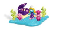 Mega Bloks 10738 Конструктор Смурфики Мини-набор "Смурфетта-Водолаз"