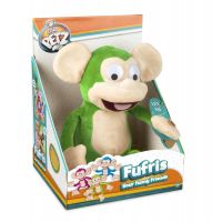 IMC Toys 94161/зеленая Игрушка интерактивная IMC Toys Club Petz Funny Обезьянка Fufris интерактивная, смеётся и подпрыгивает, звуковые эффекты, мягконабивная, зеленая