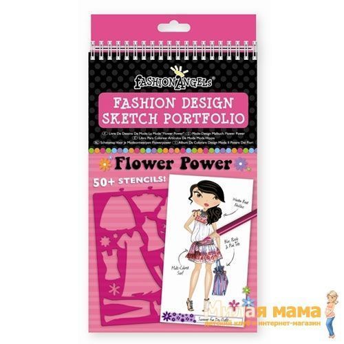 Fashion Angels 11476 Мини-портфолио "Цветочный ансамбль"