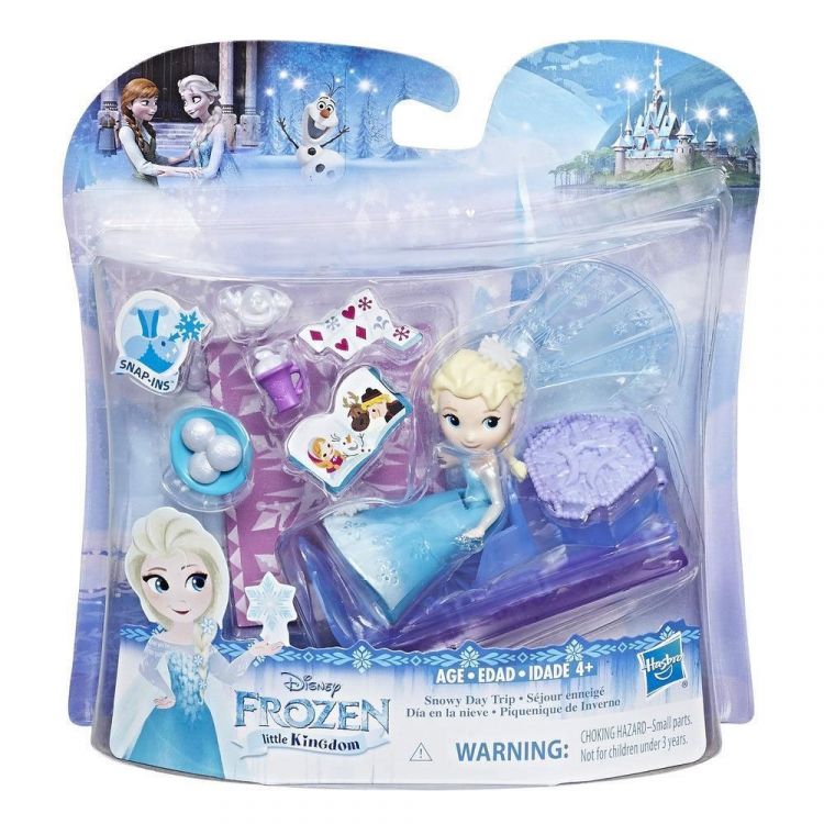 Hasbro E0231 Игровой набор Холодное сердце Маленькое королевство «Эльза на санках»