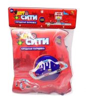 ABtoys PT-00761 Парковка "АвтоСити", в наборе с треком и машинкой
