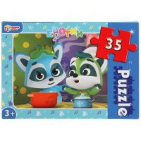 Умные игры 4680107918109 Пазлы Умные игры Е-нотки Макси 35 деталей