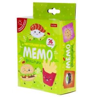 Hatber 36ИнМ-26165 Настольня игра Hatber МЕМО Вкусняшки 36 карточек