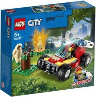 LEGO (Лего) 60247-L Конструктор LEGO CITY Fire Лесные пожарные