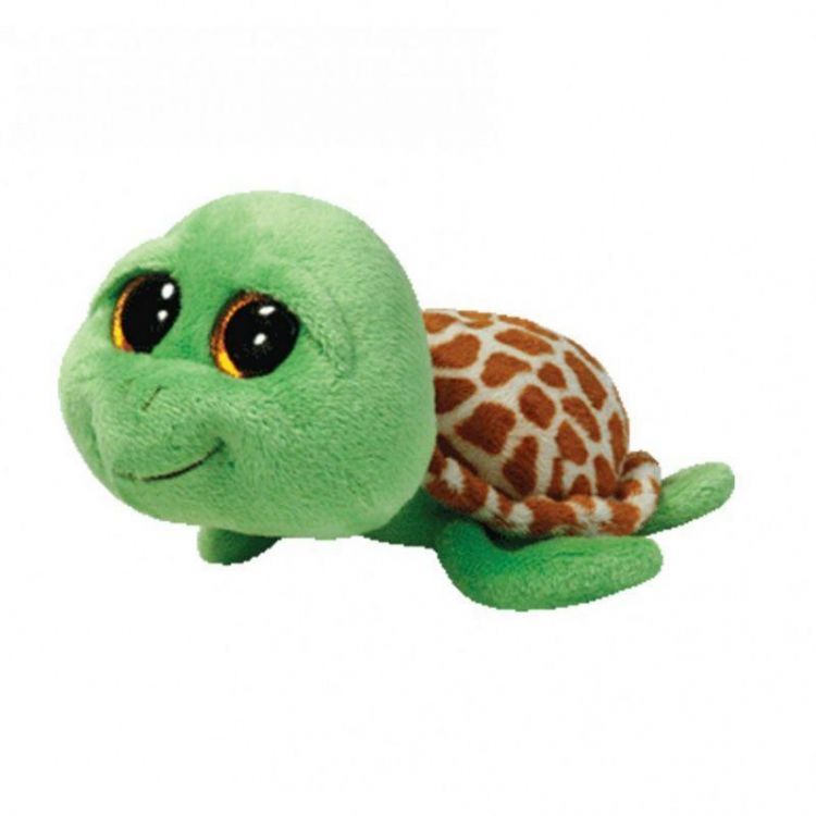TY 36109 Beanie Boo's Мягкая игрушка черепашка Zippy (зеленая), 15 см