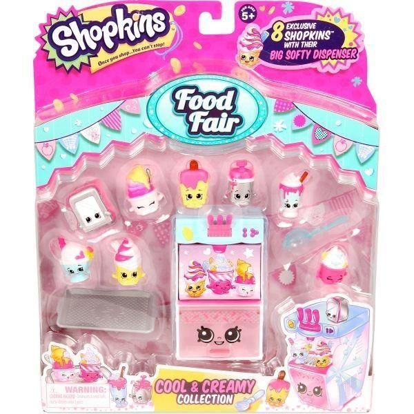 Moose 56102 Shopkins 3 Игровой набор Ярмарка вкусов, Коллекция мороженого