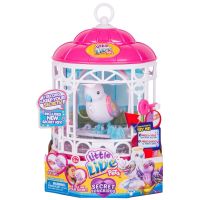 Little Live Pets S7 28399 Интерактивная птичка в клетке, белая