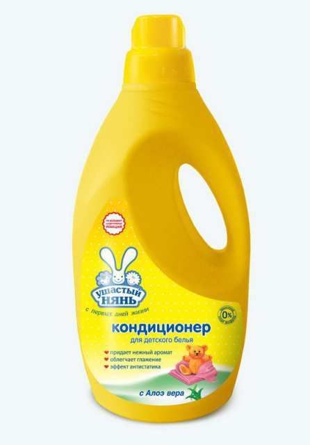 Ушастый нянь 03545К Кондиционер Ушастый нянь с алоэ вера  для детского белья 2л
