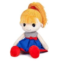 Maxitoys MT-HH-R9038E4 Dolls Мягкая кукла Стильняшка, блондинка, 40 см