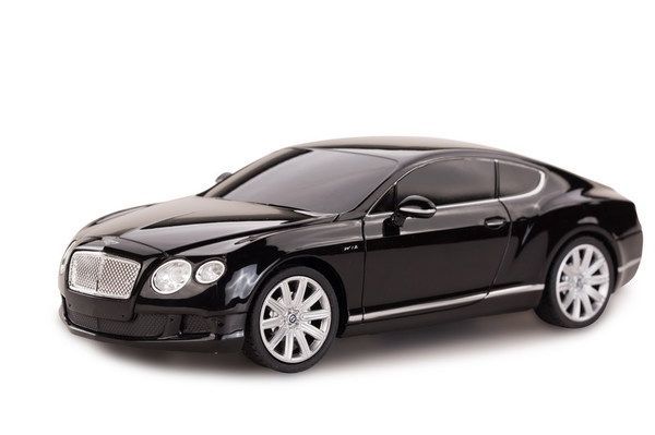 RASTAR 48600B Машина р/у 1:24 Bentley Continental GT speed, цвет чёрный 27MHZ