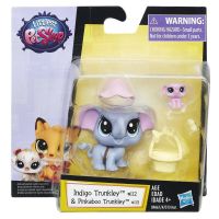 Hasbro B9667 LPS Зверюшки мама и малыш, Слоники