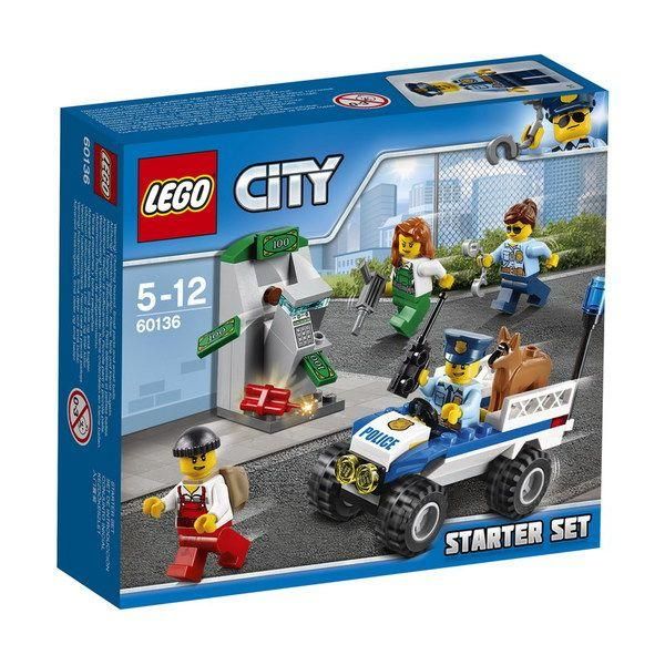 Конструктор LEGO CITY Набор для начинающих «Полиция»