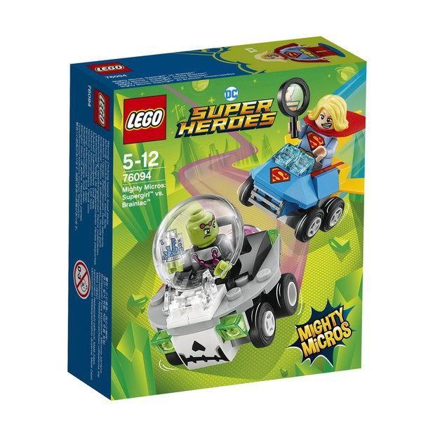 Lego Super Heroes 76094 Конструктор Лего Супергерои Mighty Micros: Супергёрл против Брейниака
